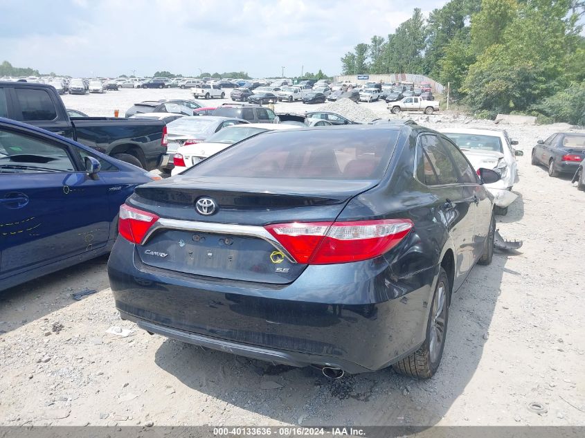 2015 Toyota Camry Se VIN: 4T1BF1FK7FU070808 Lot: 40133636