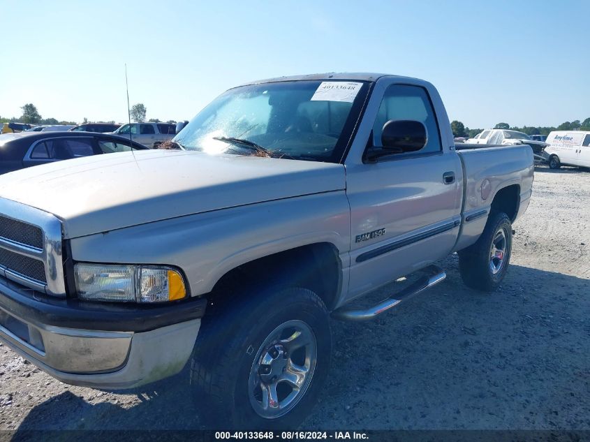 1998 Dodge Ram 1500 St VIN: 1B7HF16Z6WS508869 Lot: 40133648