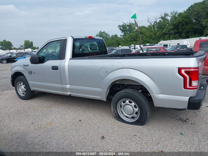 2017 Ford F-150 Xl VIN: 1FTMF1C80HKC50071 Lot: 40133687