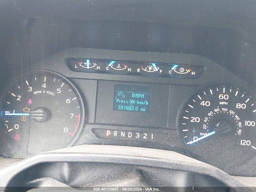 2017 Ford F-150 Xl VIN: 1FTMF1C80HKC50071 Lot: 40133687