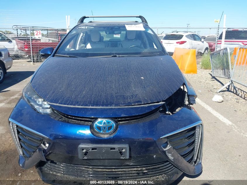 2018 Toyota Mirai VIN: JTDBVRBD8JA005036 Lot: 40133689