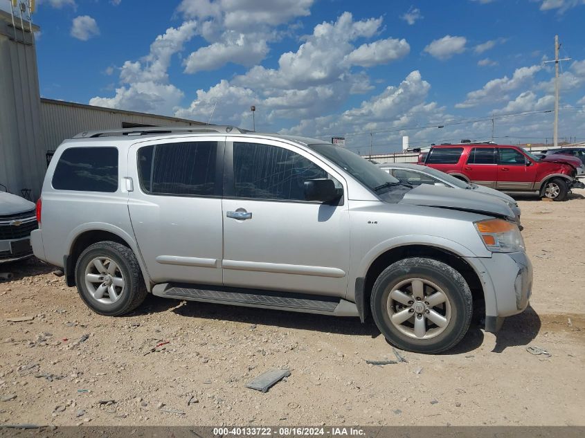 2014 Nissan Armada Sv VIN: 5N1BA0ND5EN611973 Lot: 40133722