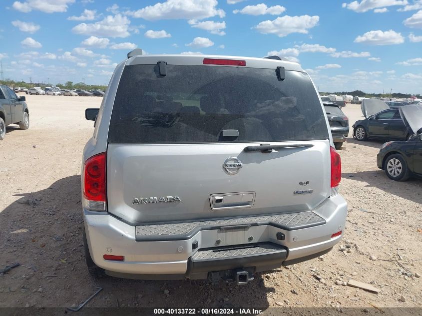 2014 Nissan Armada Sv VIN: 5N1BA0ND5EN611973 Lot: 40133722