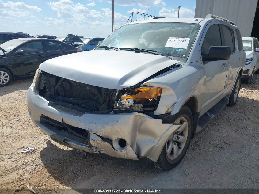 2014 Nissan Armada Sv VIN: 5N1BA0ND5EN611973 Lot: 40133722