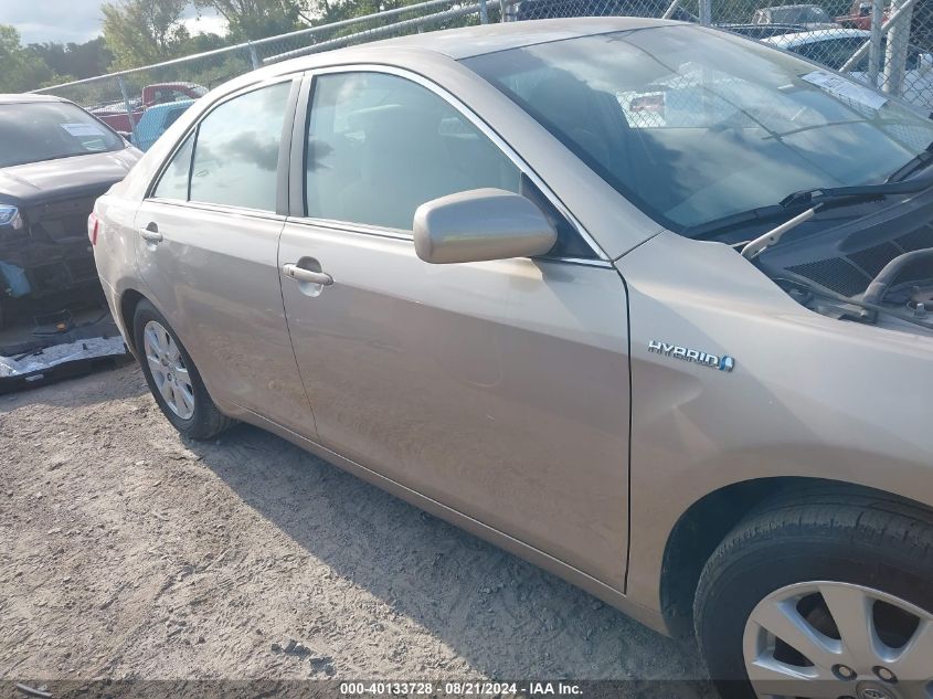 2007 Toyota Camry Hybrid VIN: 4T1BB46K67U005897 Lot: 40133728