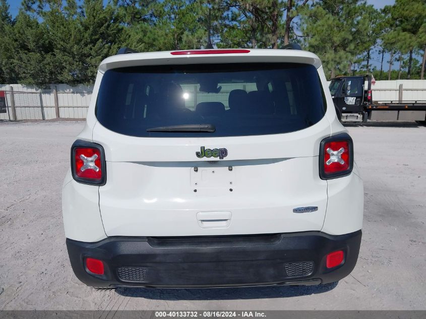 2018 Jeep Renegade Latitude Fwd VIN: ZACCJABB0JPH34177 Lot: 40133732