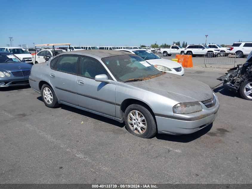 2001 Chevrolet Impala VIN: 2G1WF52E619117452 Lot: 40133739