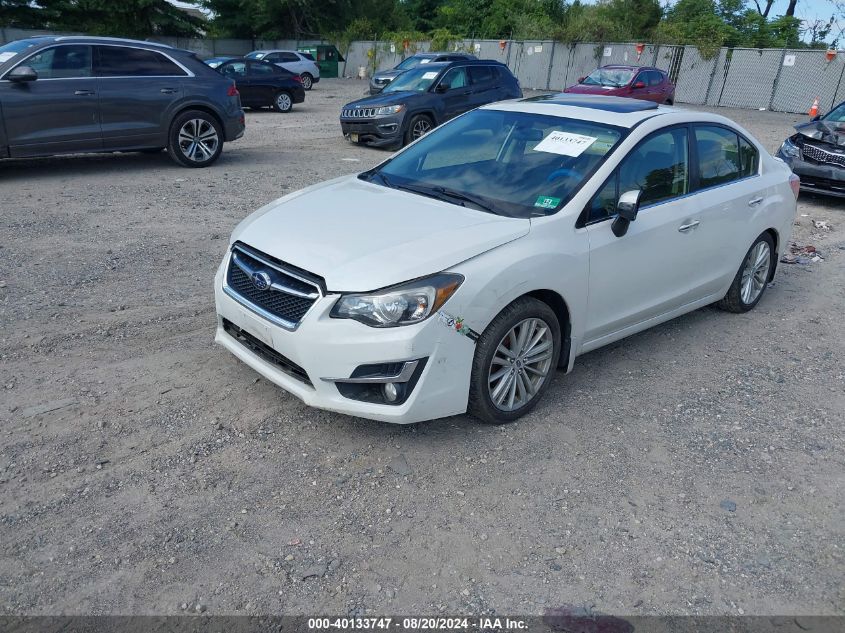 2015 SUBARU IMPREZA 2.0I LIMITED - JF1GJAN63FH005174