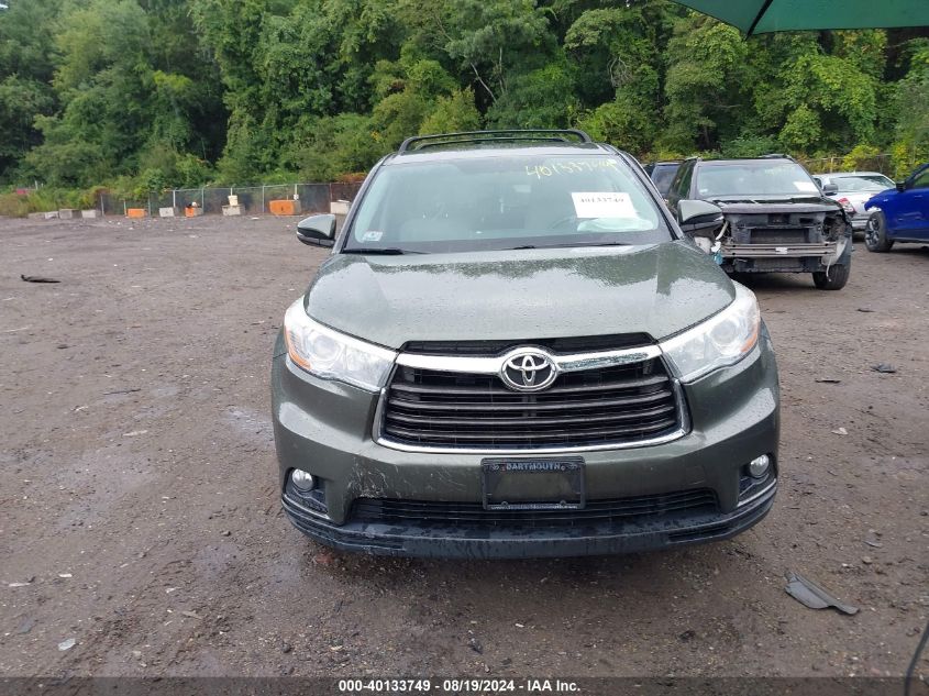 2016 Toyota Highlander Le Plus V6 VIN: 5TDBKRFH8GS318511 Lot: 40133749