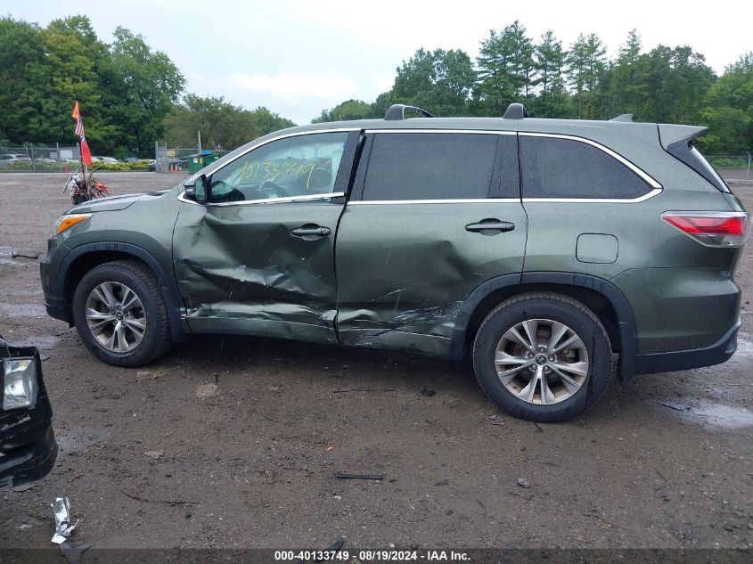 2016 Toyota Highlander Le Plus V6 VIN: 5TDBKRFH8GS318511 Lot: 40133749