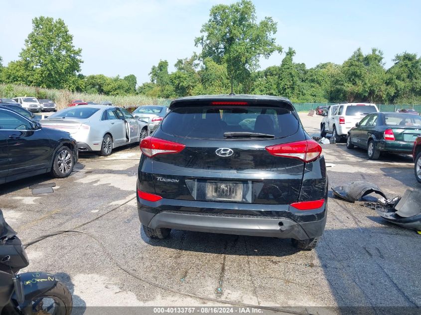 2016 Hyundai Tucson Se VIN: KM8J23A4XGU125474 Lot: 40133757