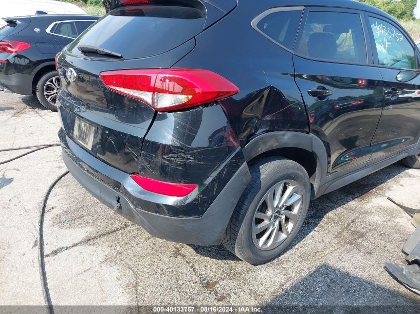 2016 Hyundai Tucson Se VIN: KM8J23A4XGU125474 Lot: 40133757