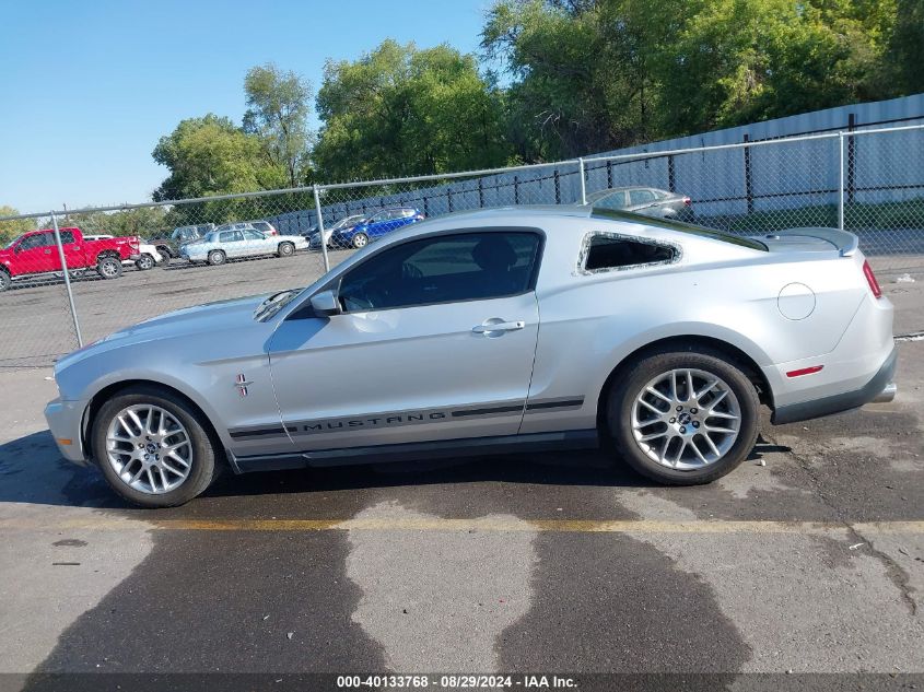 2012 Ford Mustang V6 Premium VIN: 1ZVBP8AMXC5216608 Lot: 40133768