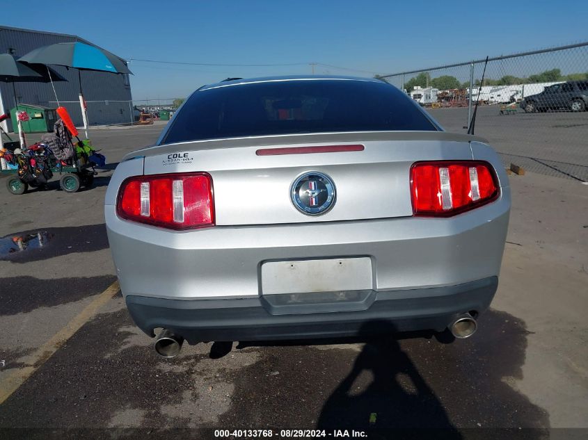 2012 Ford Mustang V6 Premium VIN: 1ZVBP8AMXC5216608 Lot: 40133768