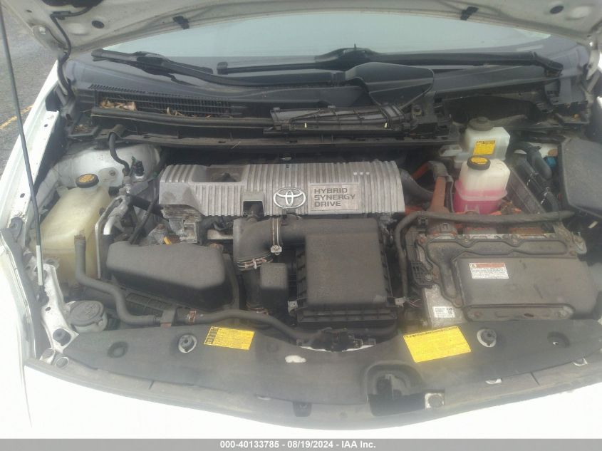 2013 Toyota Prius Two VIN: JTDKN3DU1D5543987 Lot: 40133785