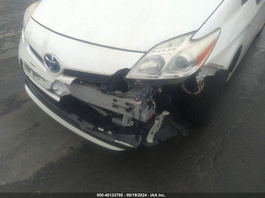 2013 Toyota Prius Two VIN: JTDKN3DU1D5543987 Lot: 40133785