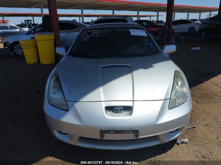 2001 Toyota Celica Gt VIN: JTDDR32T110096593 Lot: 40133787