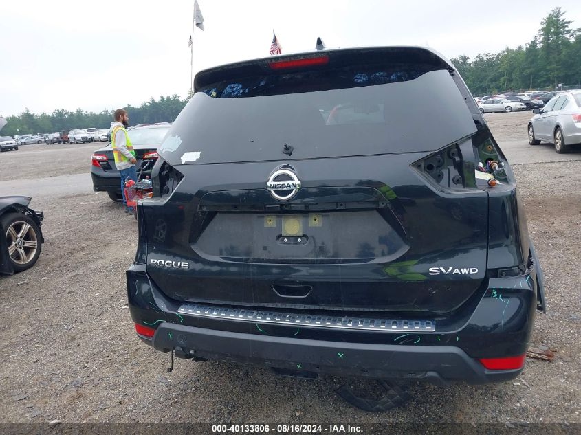 2018 Nissan Rogue Sv VIN: JN8AT2MV7JW313854 Lot: 40133806