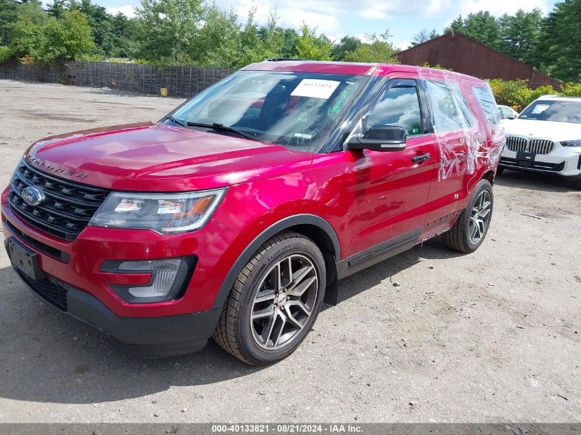 1FM5K8GT5HGD73399 2017 FORD EXPLORER - Image 2