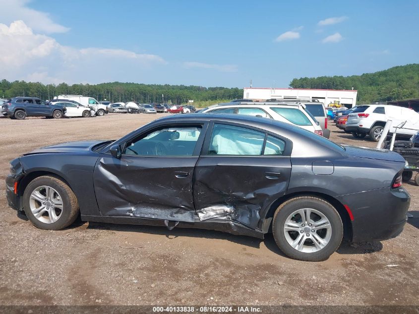 2022 Dodge Charger Sxt Rwd VIN: 2C3CDXBG6NH256767 Lot: 40133838