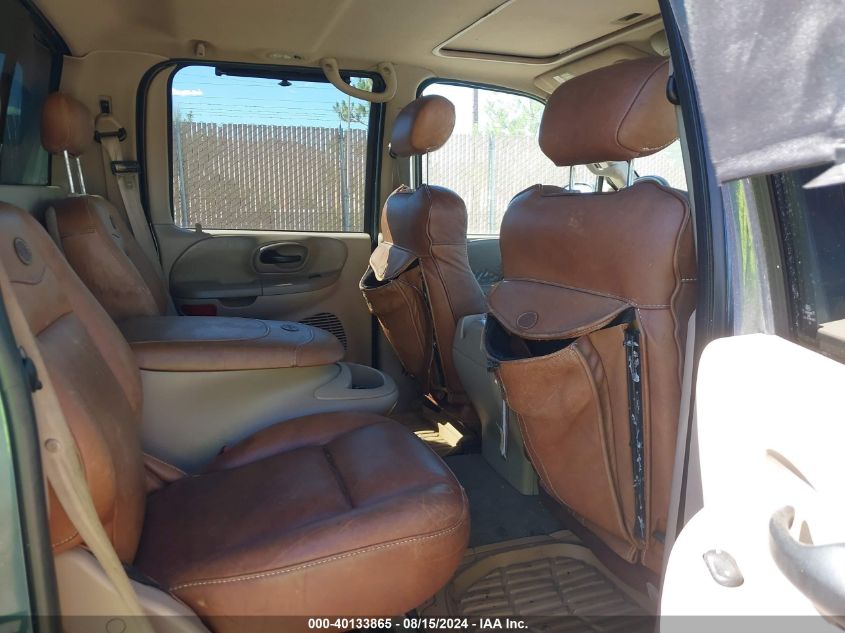 2001 Ford F-150 King Ranch Edition/Lariat/Xlt VIN: 1FTRW08L71KB47653 Lot: 40133865