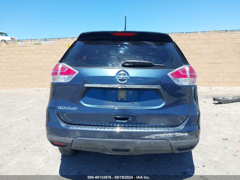 2016 Nissan Rogue S VIN: JN8AT2MT9GW021873 Lot: 40133876