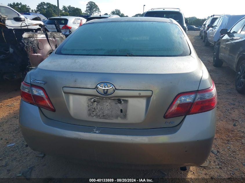 2007 Toyota Camry Le VIN: JTNBE46K073039492 Lot: 40133889