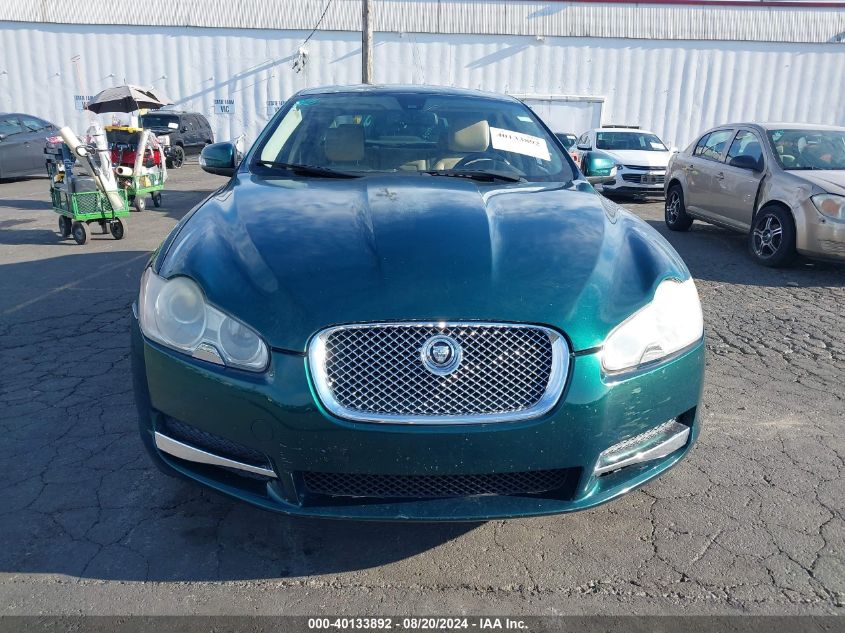 SAJWA06B19HR13740 2009 Jaguar Xf Premium Luxury