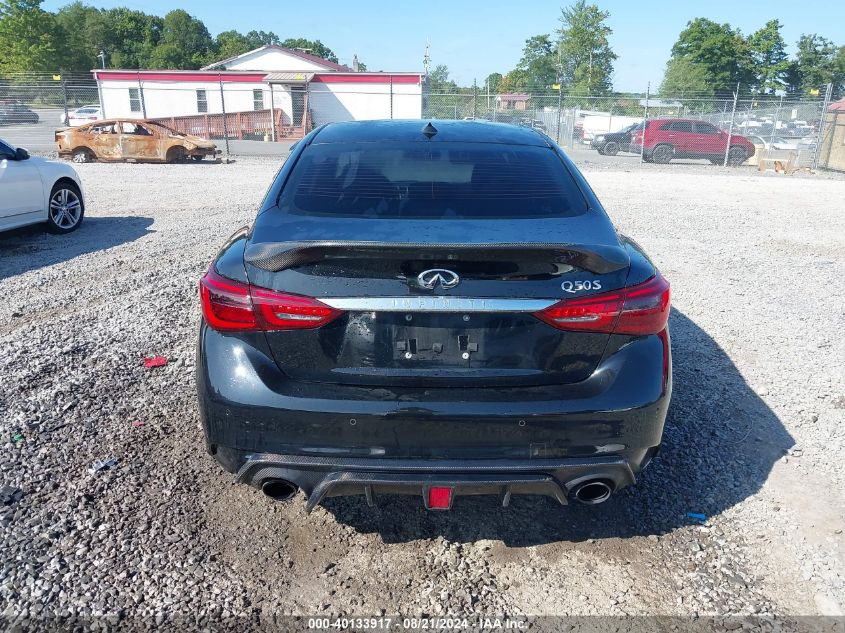 2018 Infiniti Q50 3.0T Sport VIN: JN1EV7AP7JM350637 Lot: 40133917