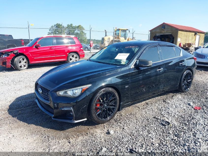 2018 Infiniti Q50 3.0T Sport VIN: JN1EV7AP7JM350637 Lot: 40133917