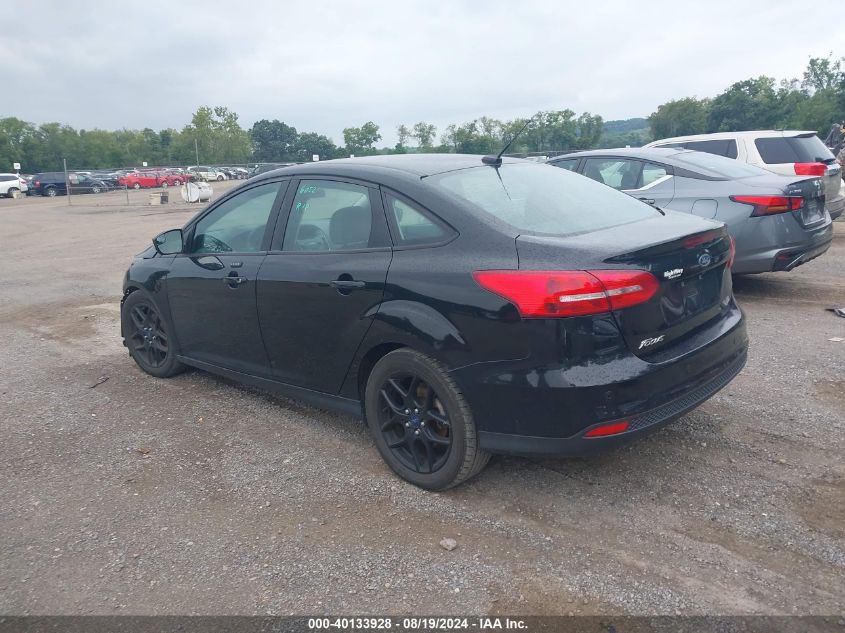 2016 Ford Focus Se VIN: 1FADP3F2XGL240372 Lot: 40133928