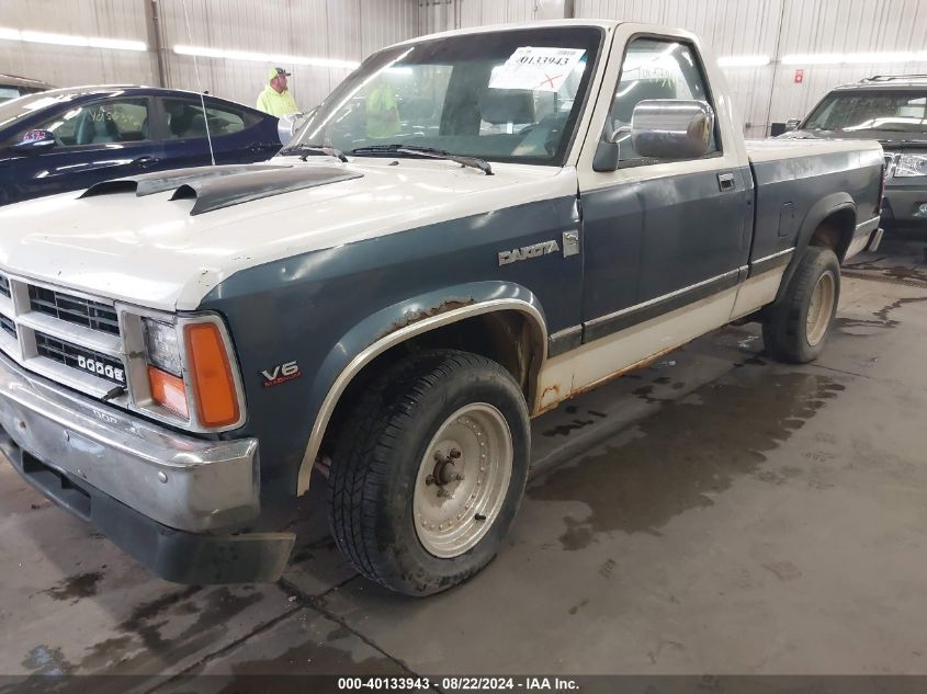 1987 Dodge Dakota VIN: 1B7FN14M8HS381532 Lot: 40133943