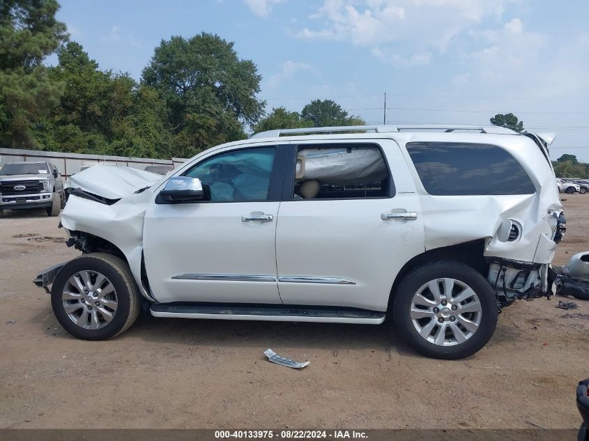 2021 Toyota Sequoia Platinum VIN: 5TDGY5A15MS075629 Lot: 40133975