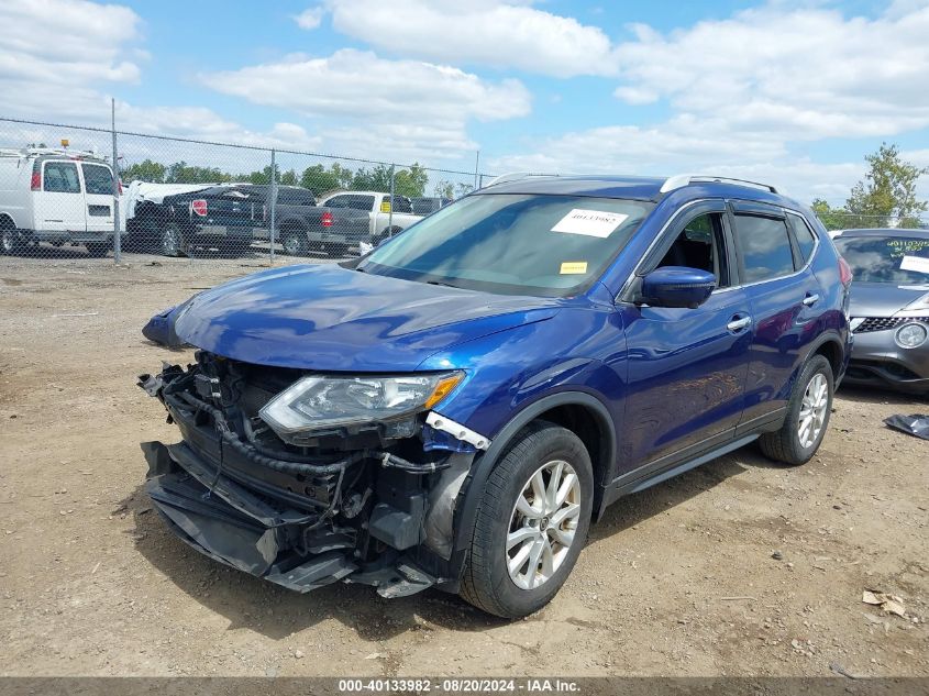 2018 Nissan Rogue Sv VIN: 5N1AT2MV4JC837522 Lot: 40133982