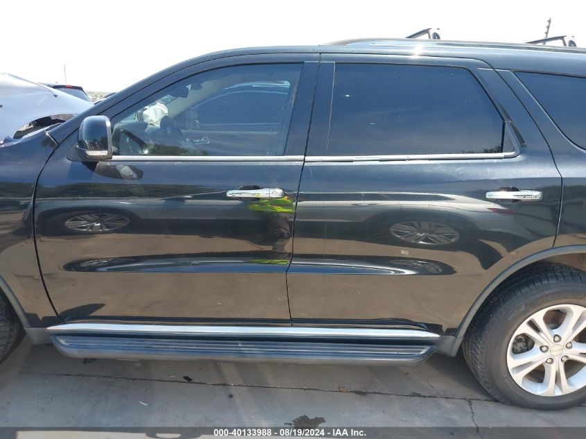 2013 Dodge Durango Crew VIN: 1C4RDHDG0DC664028 Lot: 40133988