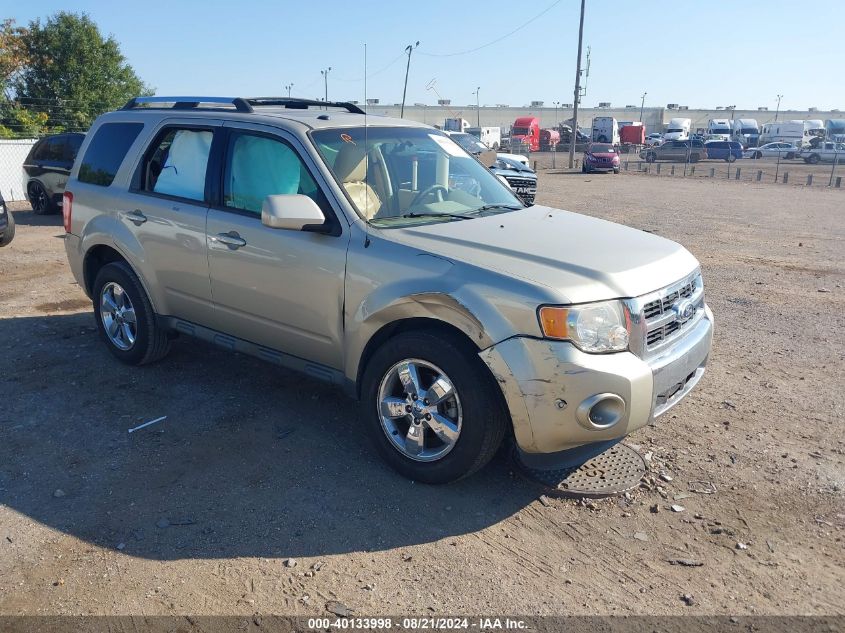 2011 Ford Escape Limited VIN: 1FMCU0EG2BKA12516 Lot: 40133998