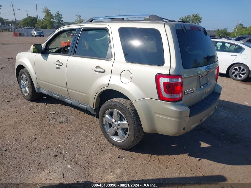 2011 Ford Escape Limited VIN: 1FMCU0EG2BKA12516 Lot: 40133998