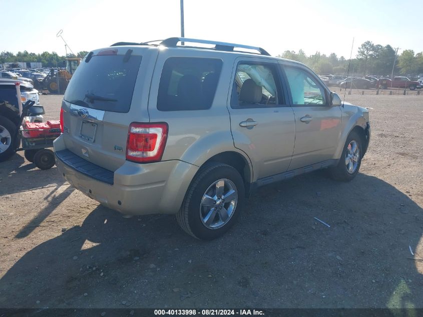 2011 Ford Escape Limited VIN: 1FMCU0EG2BKA12516 Lot: 40133998