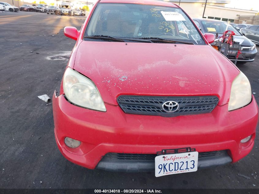 2006 Toyota Matrix Xr VIN: 2T1KR32E86C604774 Lot: 40134018