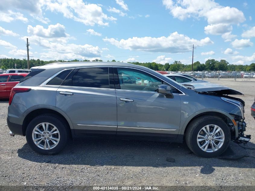 2021 Cadillac Xt5 Luxury VIN: 1GYKNAR48MZ137432 Lot: 40134035