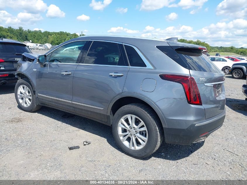 2021 Cadillac Xt5 Luxury VIN: 1GYKNAR48MZ137432 Lot: 40134035