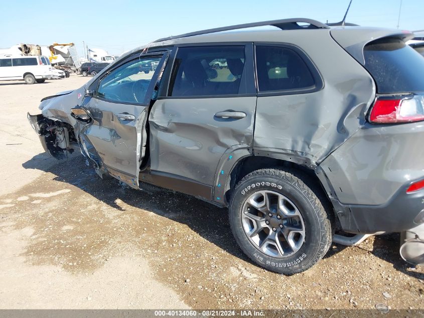 2019 Jeep Cherokee Trailhawk 4X4 VIN: 1C4PJMBX1KD352027 Lot: 40134060