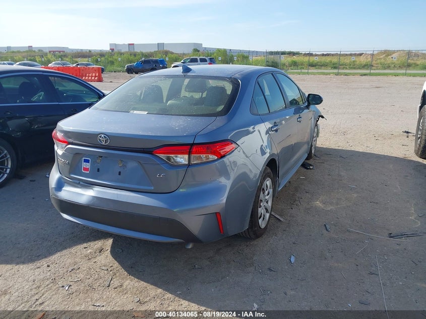 VIN JTDEPRAE1LJ071657 2020 TOYOTA COROLLA LE