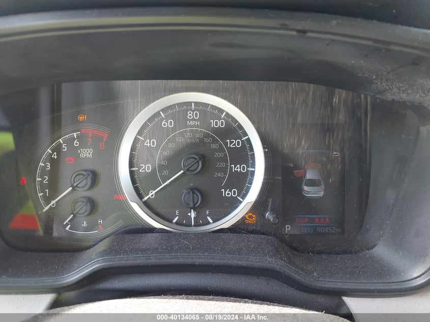 VIN JTDEPRAE1LJ071657 2020 TOYOTA COROLLA LE