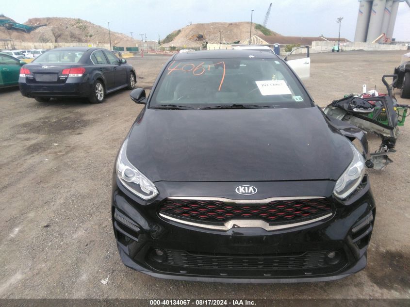 2020 Kia Forte Gt-Line VIN: 3KPF34AD7LE234917 Lot: 40134067