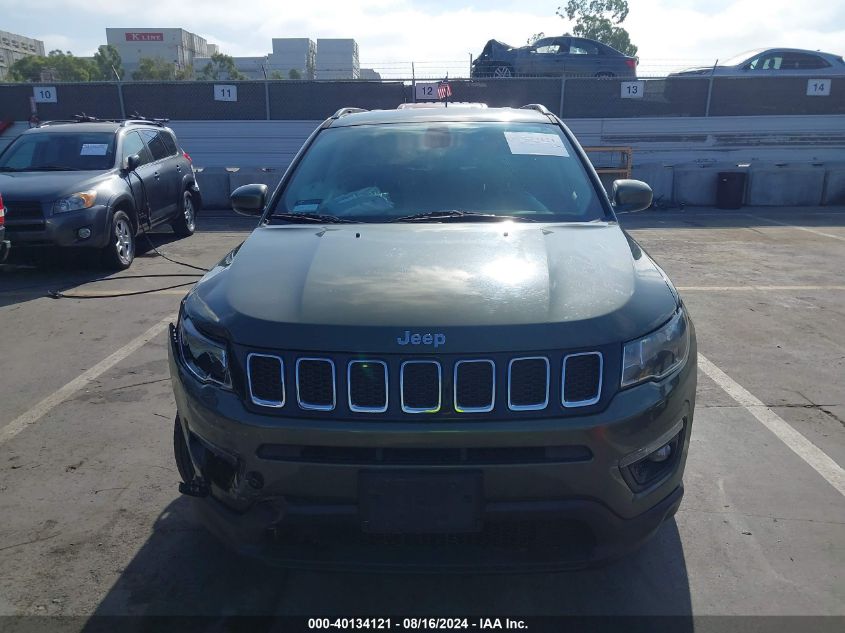 2018 Jeep Compass Latitude Fwd VIN: 3C4NJCBB5JT425284 Lot: 40134121