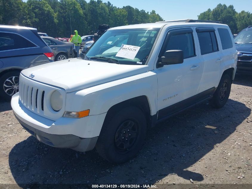 2014 Jeep Patriot Sport VIN: 1C4NJPBA4ED779243 Lot: 40134129