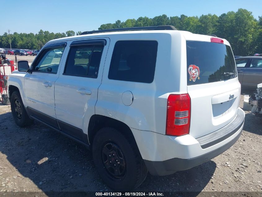 2014 Jeep Patriot Sport VIN: 1C4NJPBA4ED779243 Lot: 40134129