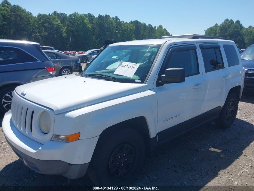 2014 Jeep Patriot Sport VIN: 1C4NJPBA4ED779243 Lot: 40134129