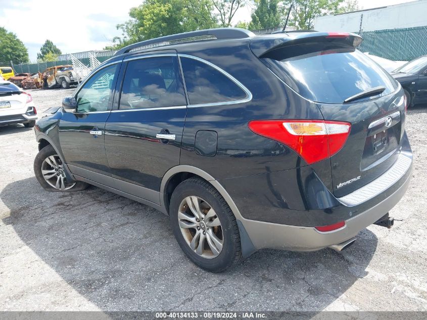 2012 Hyundai Veracruz Limited VIN: KM8NU4CC3CU197536 Lot: 40134133